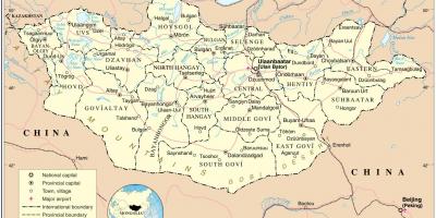 מונגוליה ארץ המפה